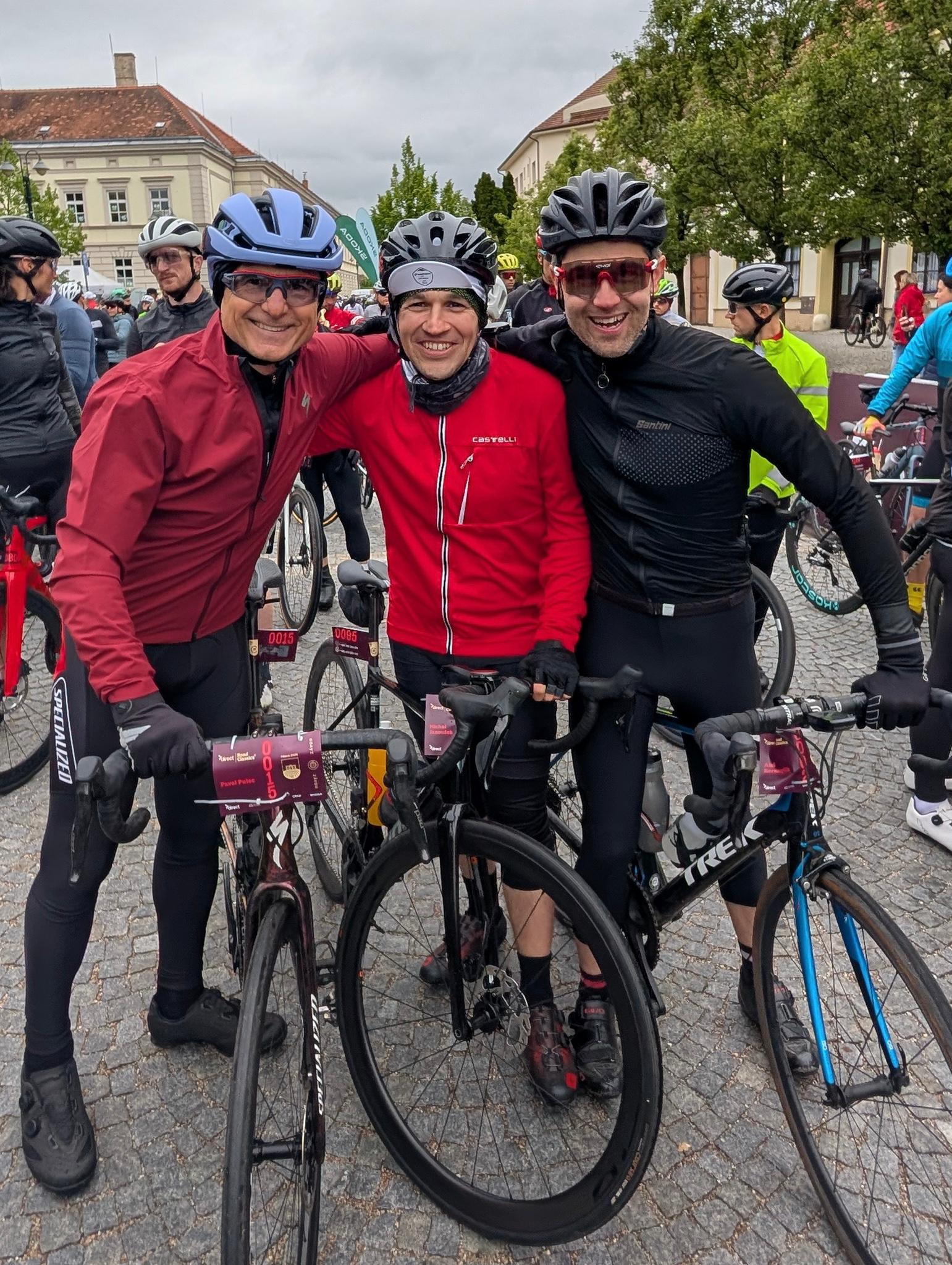 My cycling teammates.